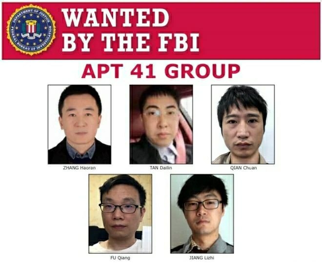 美起诉五名中国公民 涉嫌入侵包括五角大楼等全球超百家公司